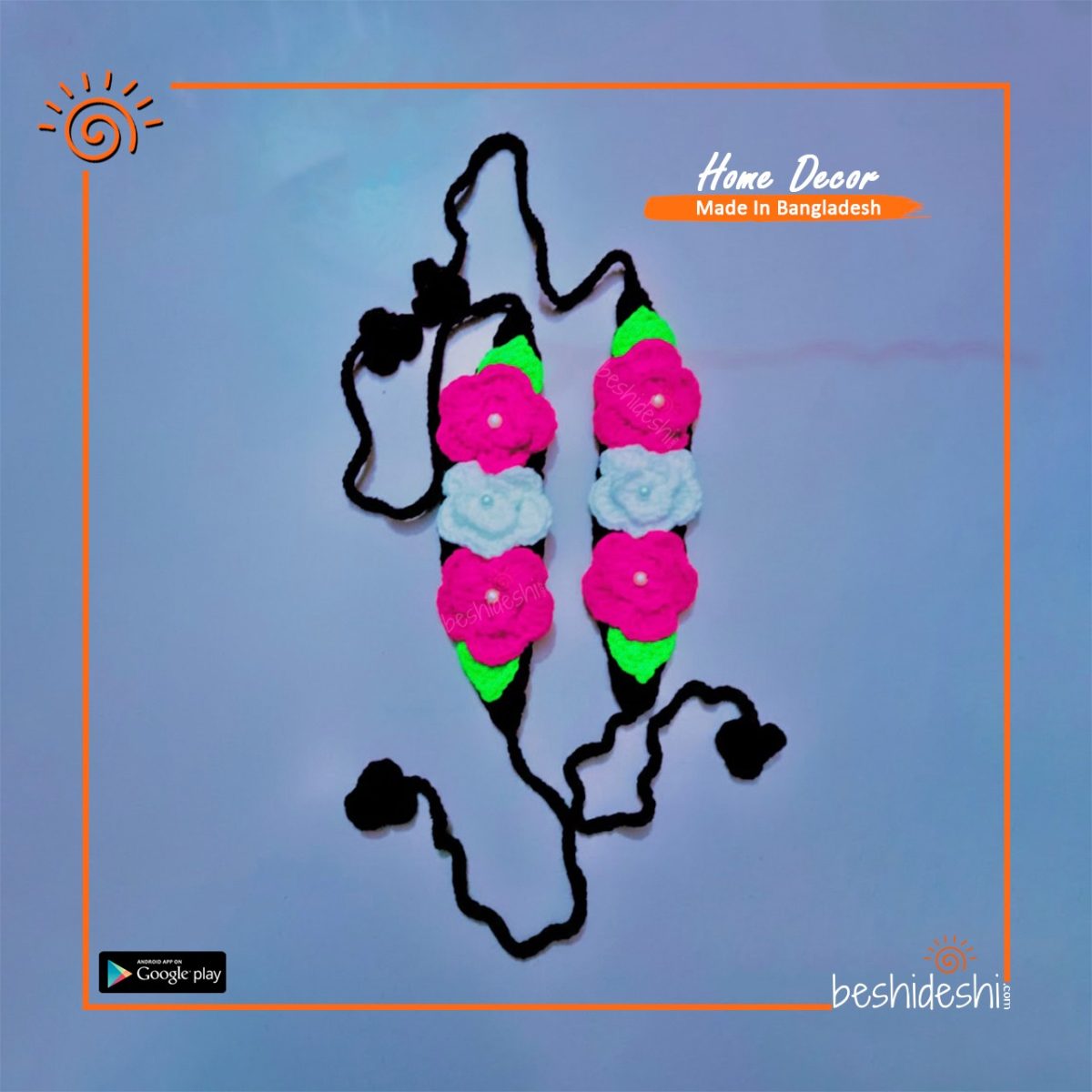 Crochet Curtain Tie-Back