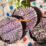 Round Jute Coaster Set