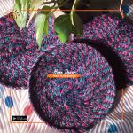 Round Jute Coaster Set