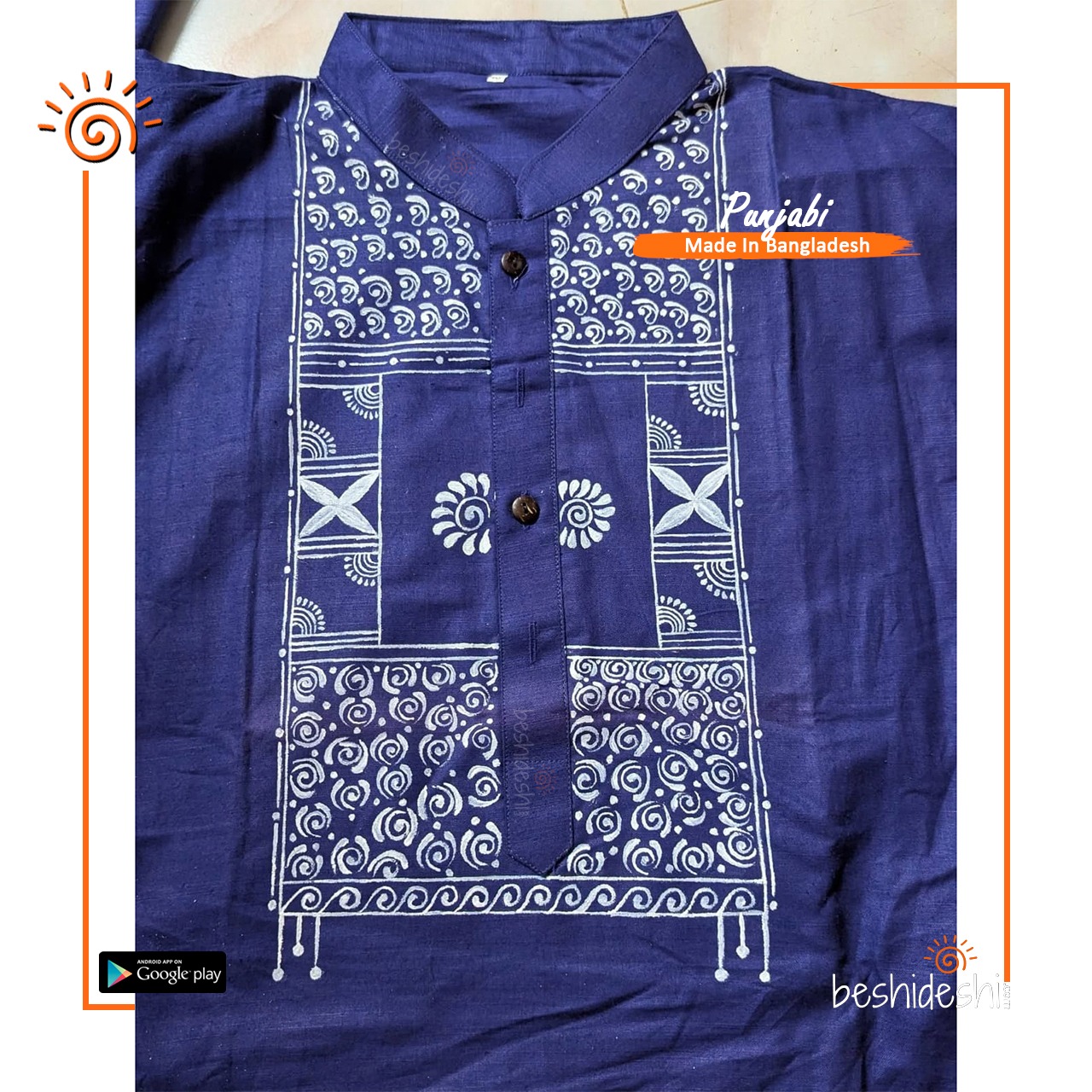 WhatsApp Image 2026-01-13 at 4.04.22 PM (1) Hand Painted Men's Panjabi