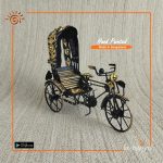 Hand Painted Miniature Rickshaw