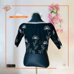 Bunophul Elbow Sleeves Flexi Stitched Blouse (XXXL)