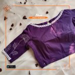 Bunophul Elbow Sleeves Flexi Stitched Blouse (S to XL)