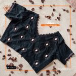 Kari Full Sleeves Stitched Blouse (XXXL)