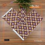 Aesthetic Print Cotton Table Runner Set