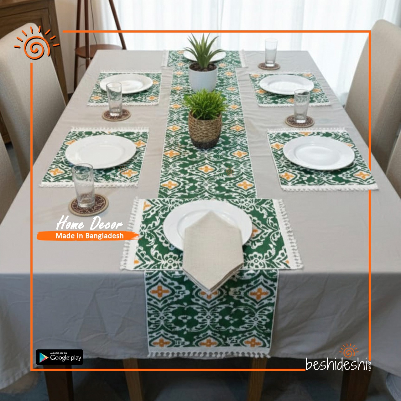 WhatsApp Image 2026-02-22 at 2.04.27 PM (2) Aesthetic Print Cotton Table Runner Set