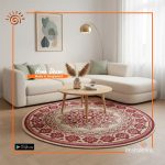 Bohemian Mandala Jute Rug