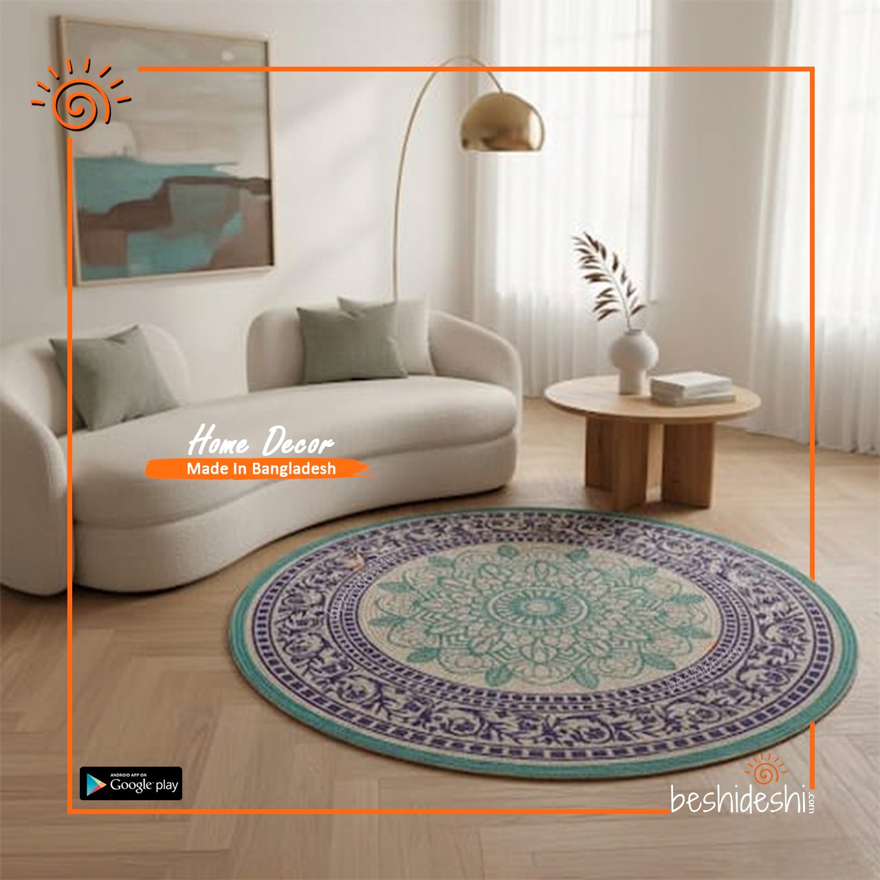 WhatsApp Image 2026-02-22 at 2.06.04 PM Bohemian Mandala Jute Rug