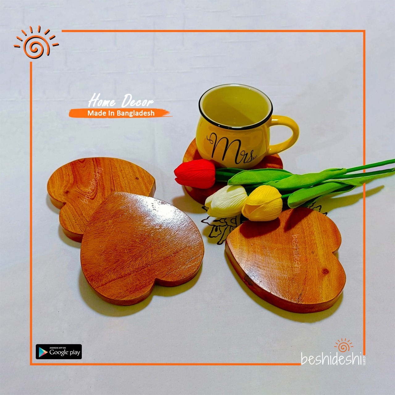 WhatsApp Image 2026-02-23 at 11.00.27 AM Wooden Coaster Set