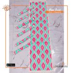 Jute Printed Table Runner Set