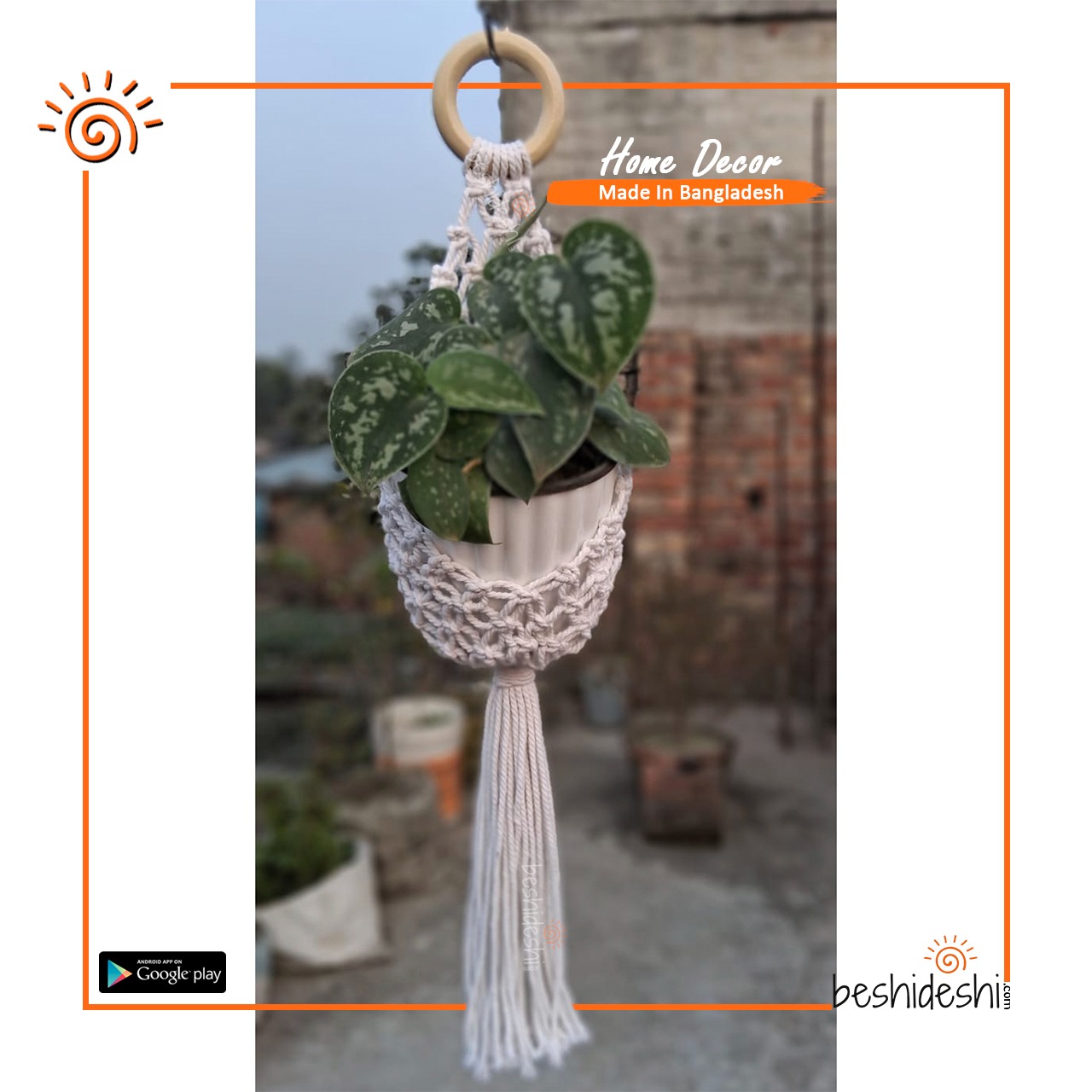 WhatsApp Image 2026-02-28 at 11.49.49 AM (1) Macramé Net Planter Pot Hanger