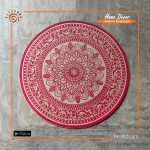 Bohemian Mandala Jute Rug