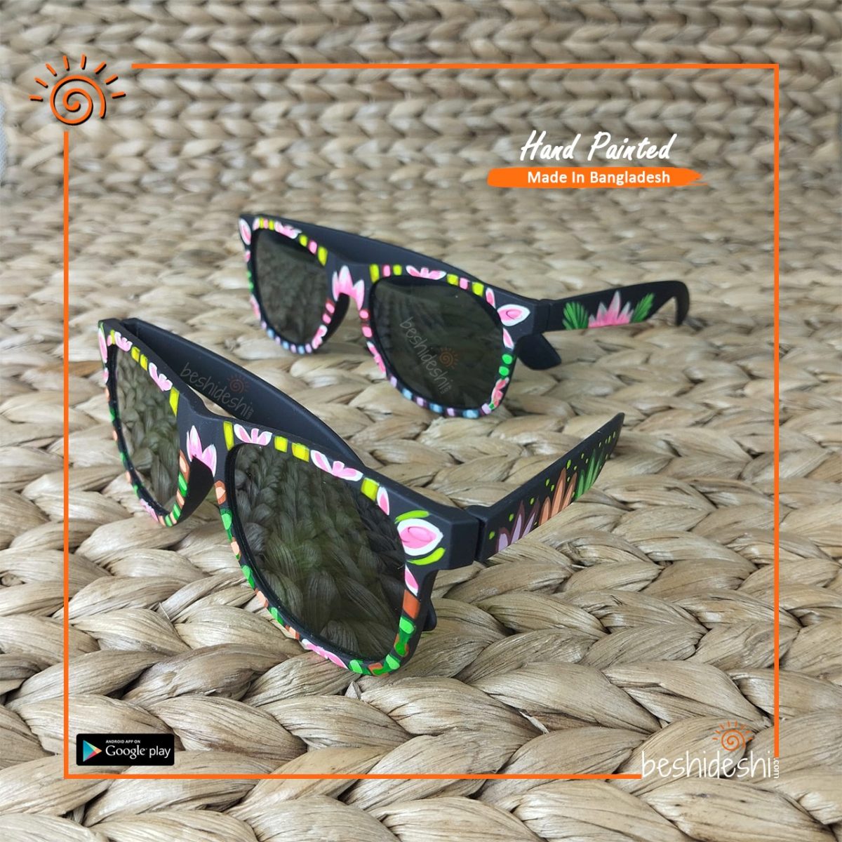 Hand Painted Sunglass