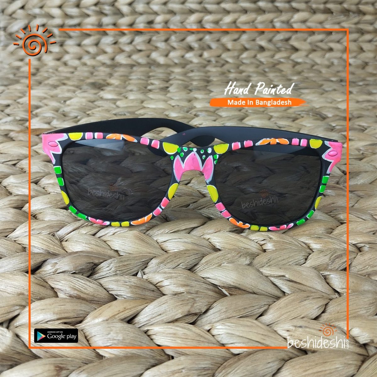 Hand Painted Sunglass