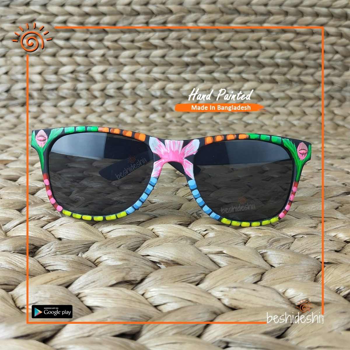 Hand Painted Sunglass