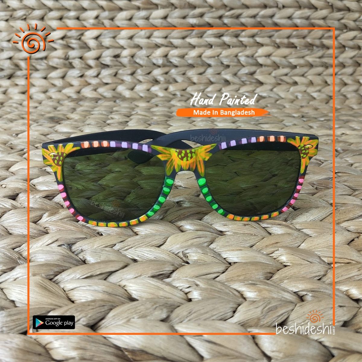 Hand Painted Sunglass