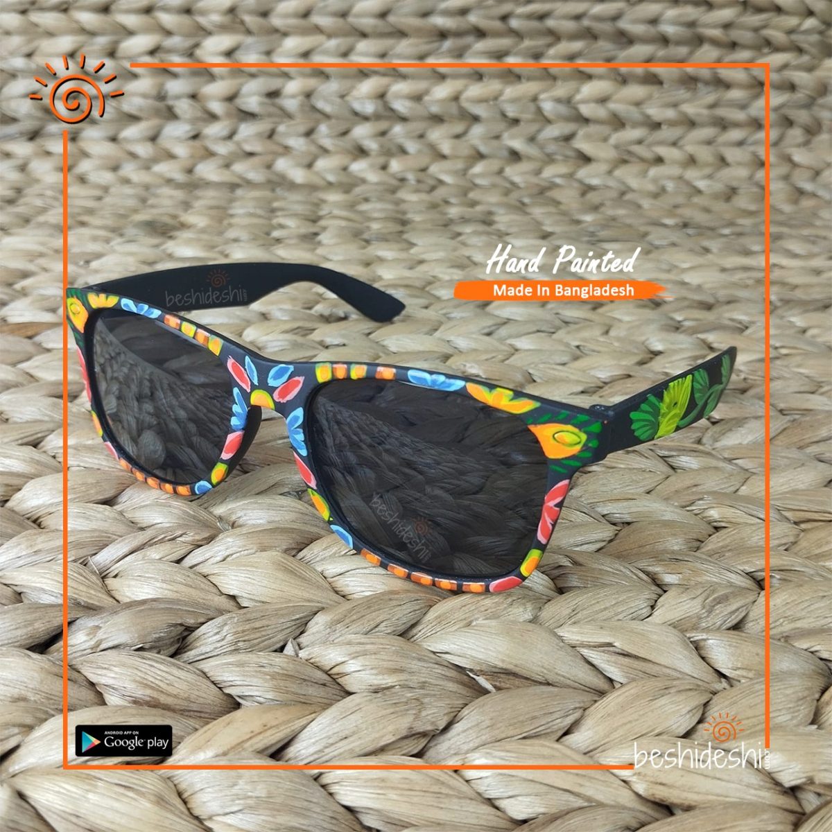 Hand Painted Sunglass