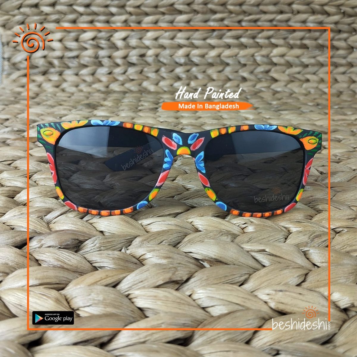 Hand Painted Sunglass