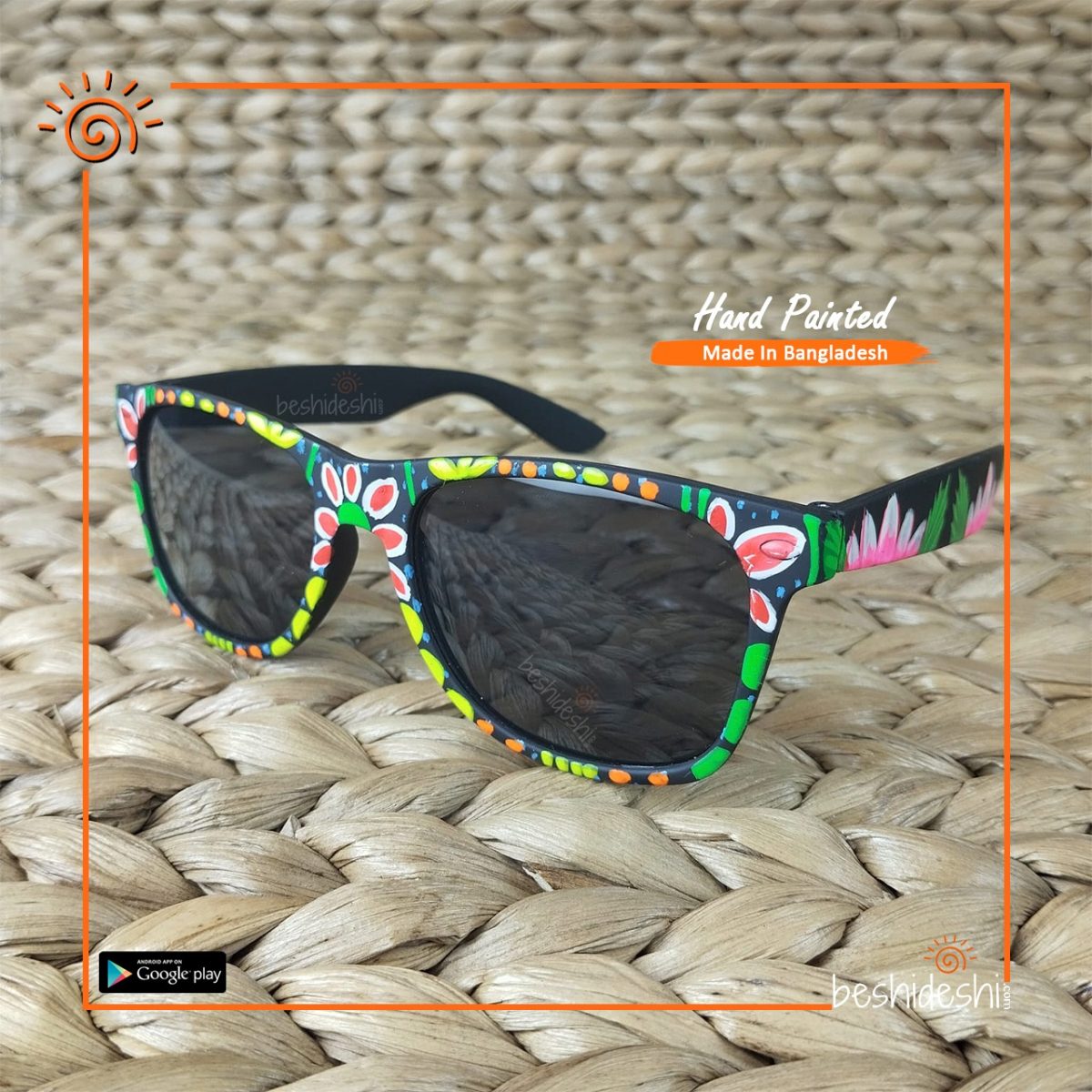 Hand Painted Sunglass