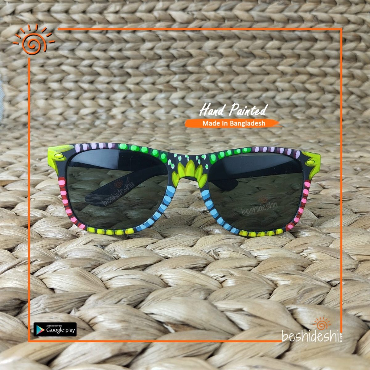 Hand Painted Sunglass