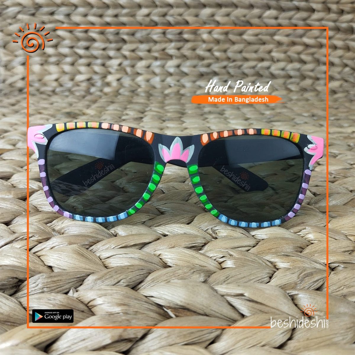 Hand Painted Sunglass