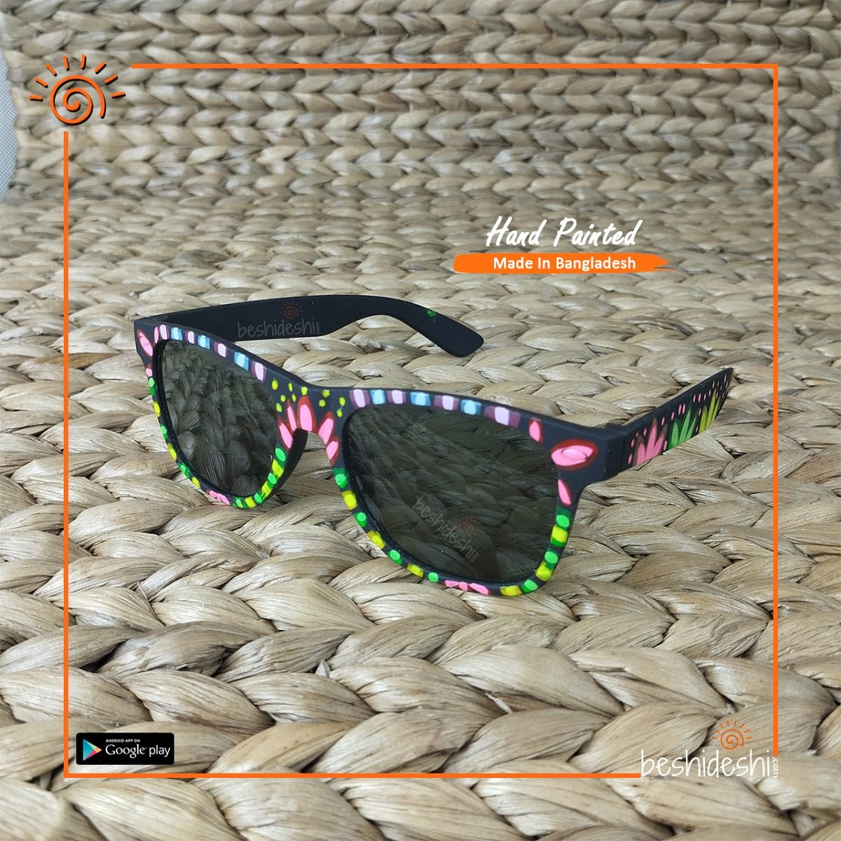 Hand Painted Sunglass