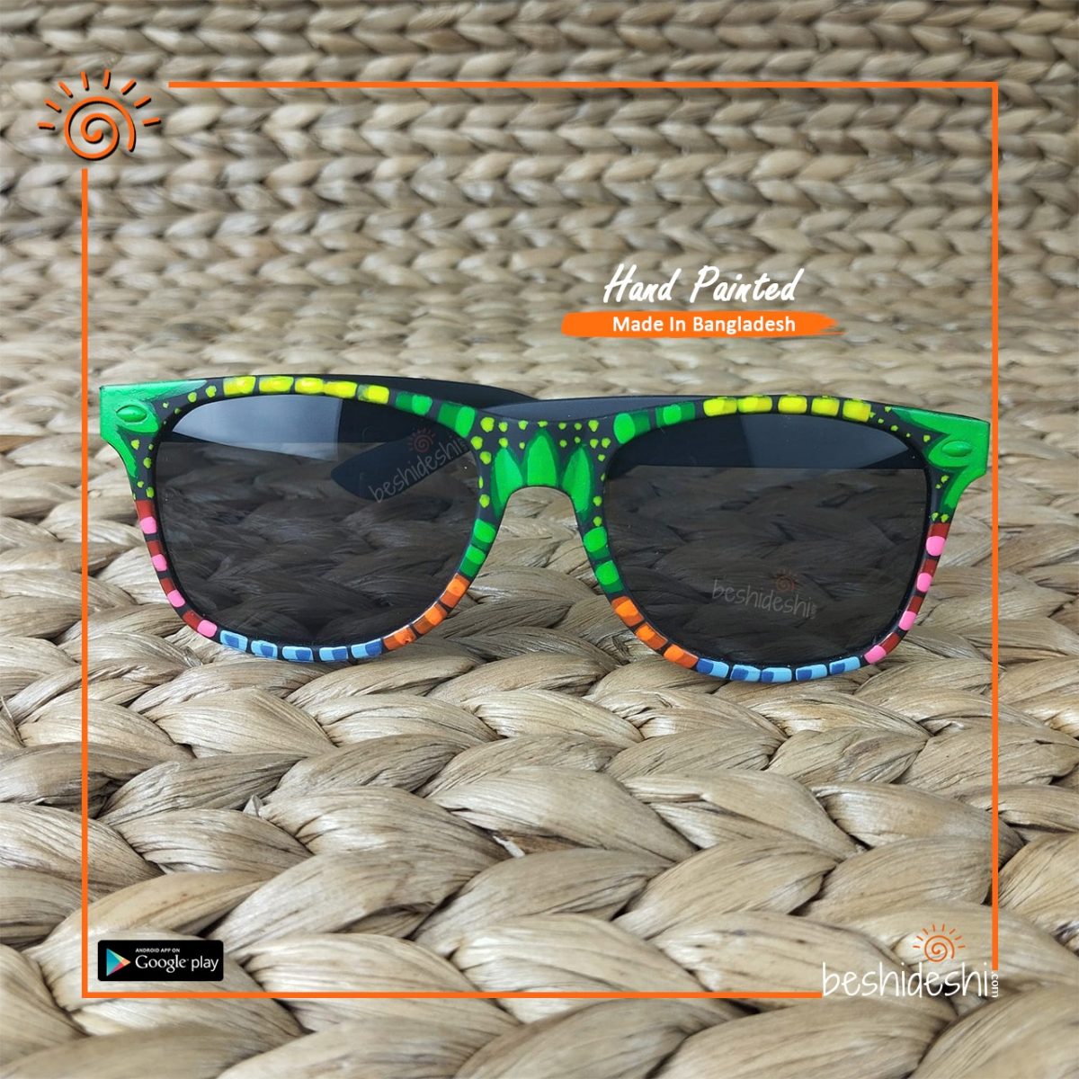 Hand Painted Sunglass