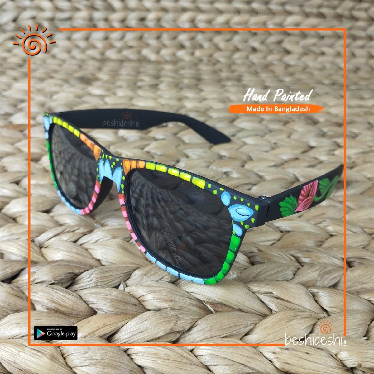 Hand Painted Sunglass