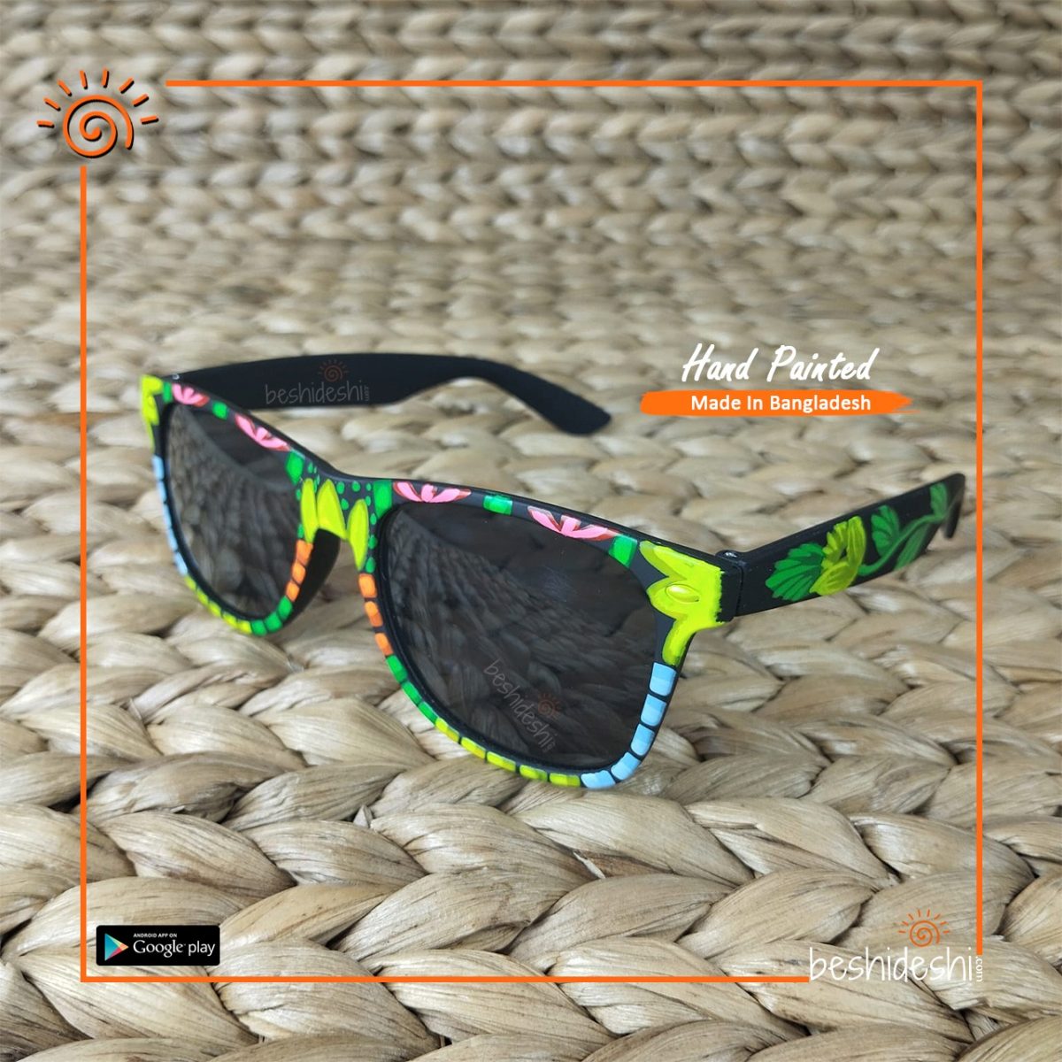 Hand Painted Sunglass