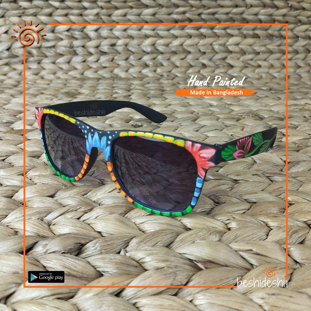 Hand Painted Sunglass