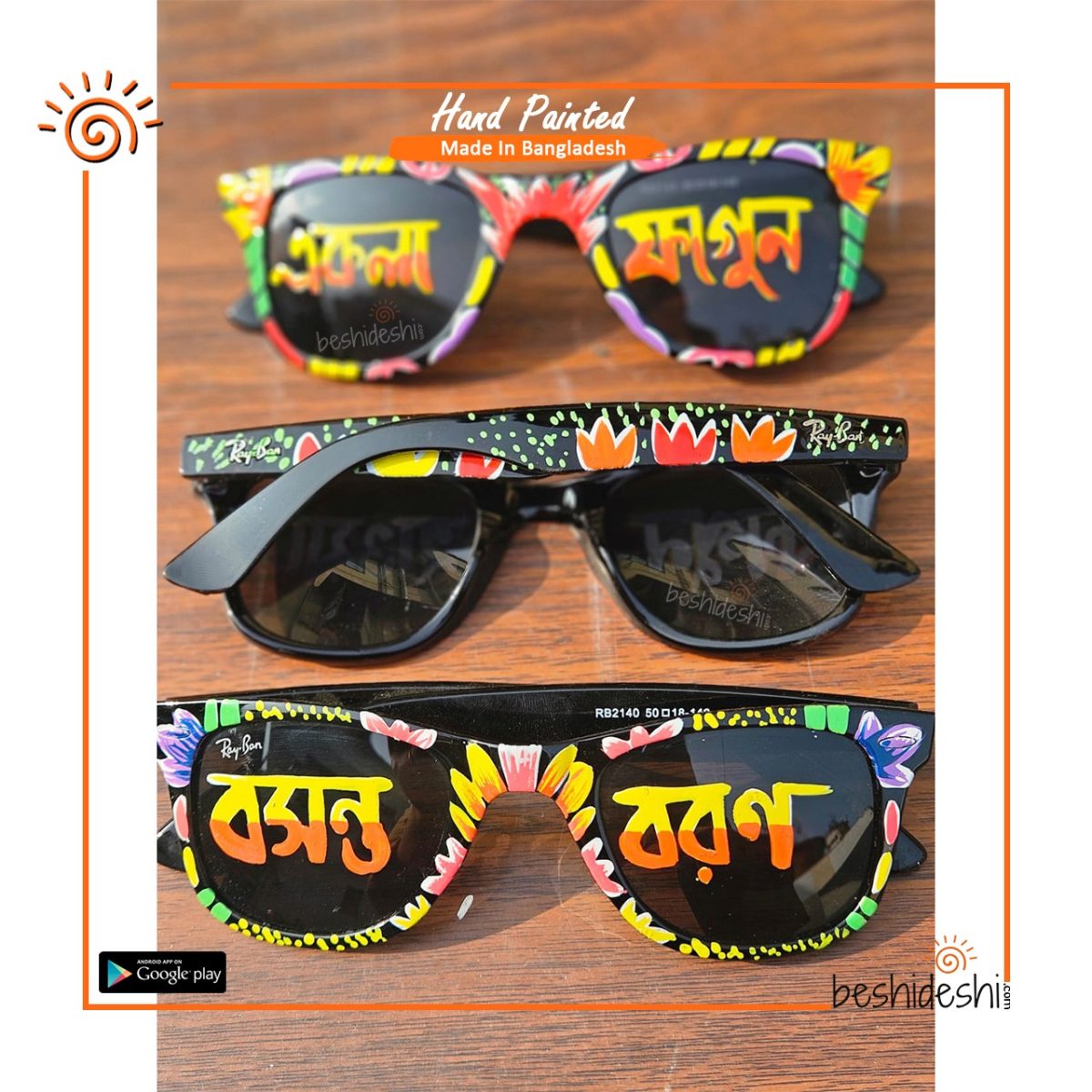 Hand Painted Sunglass