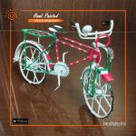 Hand Painted Miniature Cycle