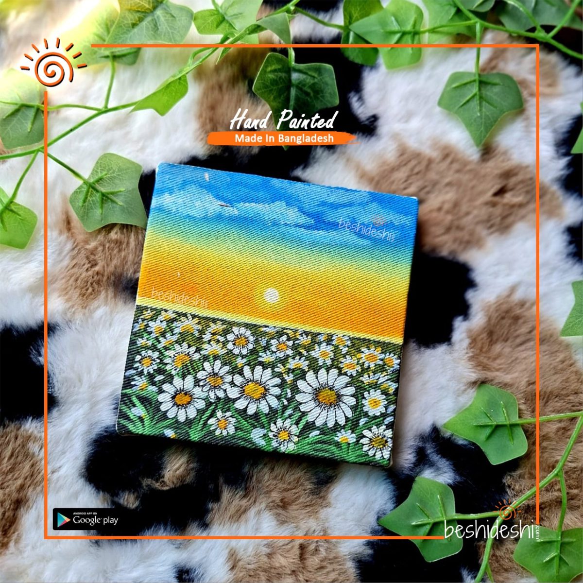 Hand Painted Mini Canvas Combo Set