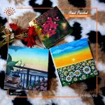 Hand Painted Mini Canvas Combo Set