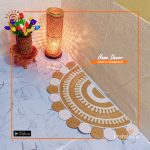 Half Moon Jute Door Mat