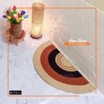 Half Moon Jute Door Mat