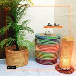 Exclusive Jute Laundry Basket