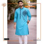 Hand Painted Men's Panjabi