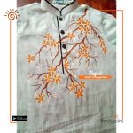 Hand Painted Men's Panjabi