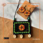 Kadambari Wooden Handmade Jewelry Set
