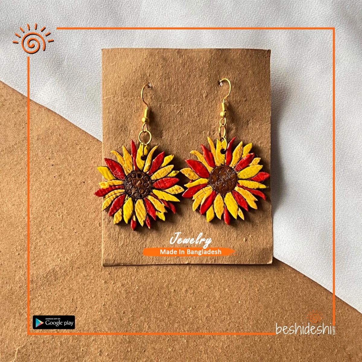 Kadambari Wooden Handmade Jewelry Set