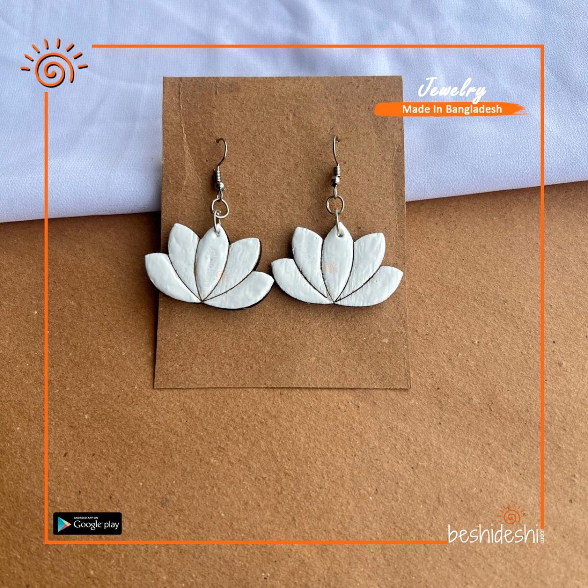 Subhra Wooden Handmade Jewelry Set