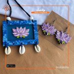 Nillpadma Wooden Handmade Jewelry Set