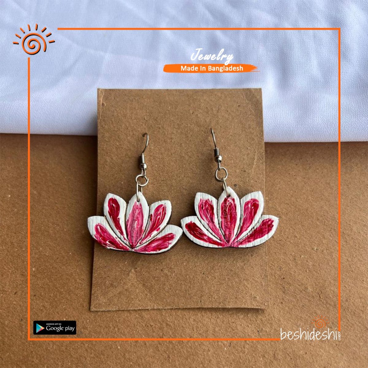 Lilabali Wooden Handmade Jewelry Set