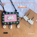 Subhra Wooden Handmade Jewelry Set