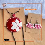Lilabali Wooden Handmade Jewelry Set