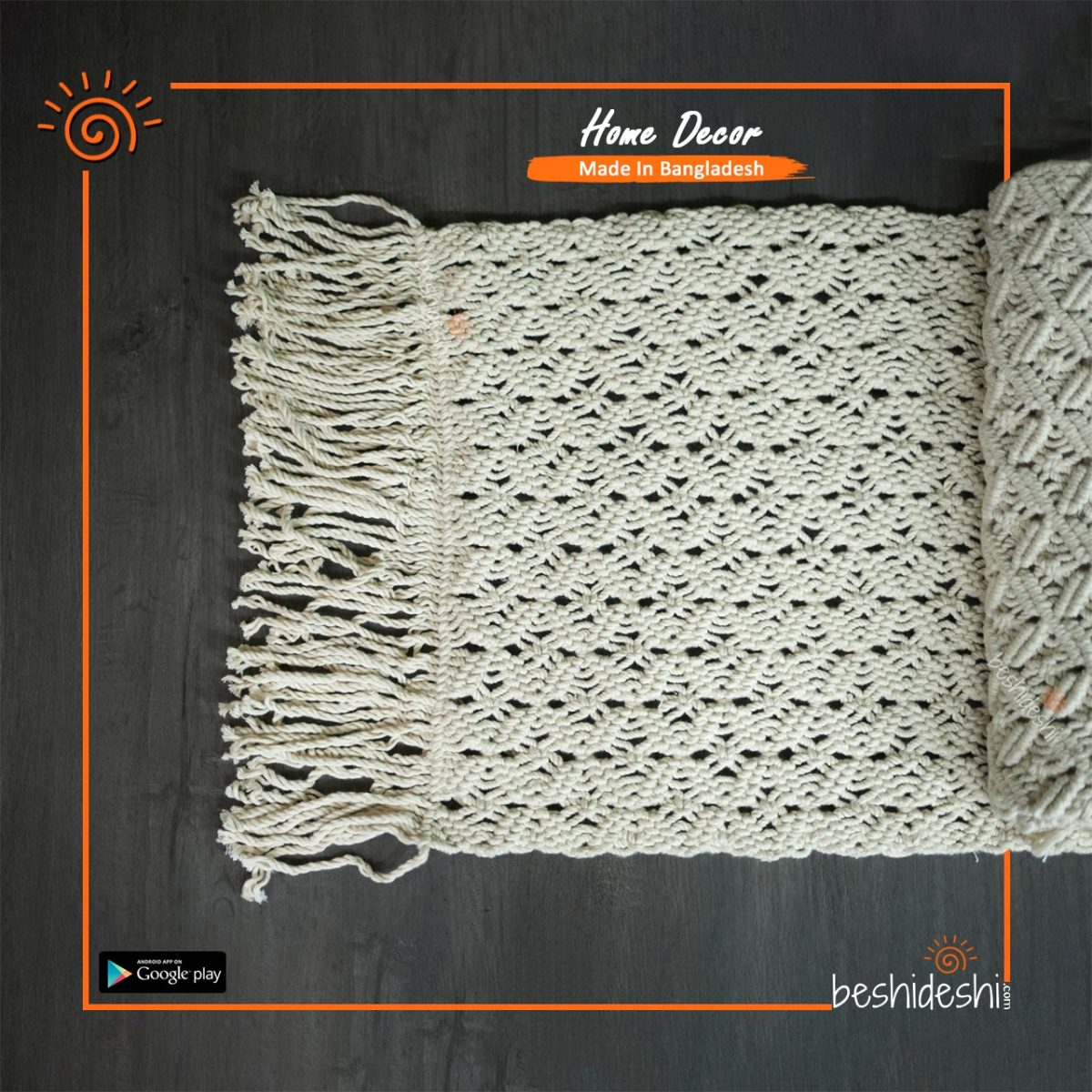 Macrame Single Table Runner