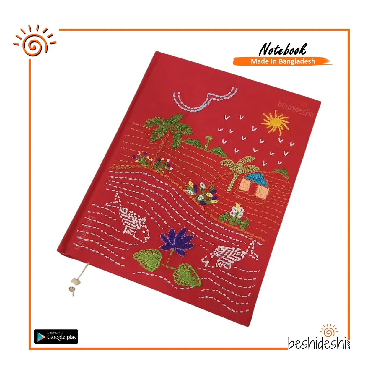 Dui Mach Handmade Nakshi Notebook