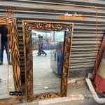 Wooden Wall Mirror