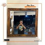 Wooden Wall Mirror